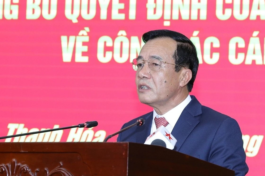 Thượng tướng Lê Đức Thái làm Bí thư Tỉnh ủy Thanh Hóa