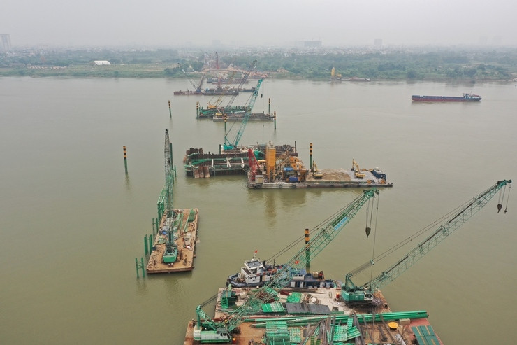 Chủ tịch Hà Nội: Hoàn thành cầu Tứ Liên và Trần Hưng Đạo trong quý 2/2027