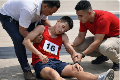 Chỉ còn 10m tới đích, người đàn ông bất ngờ ngừng tim khi đang chạy