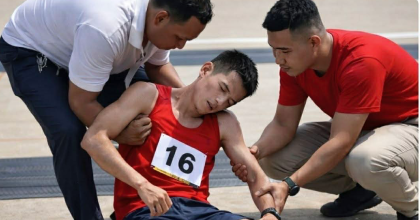 Chỉ còn 10m tới đích, người đàn ông bất ngờ ngừng tim khi đang chạy