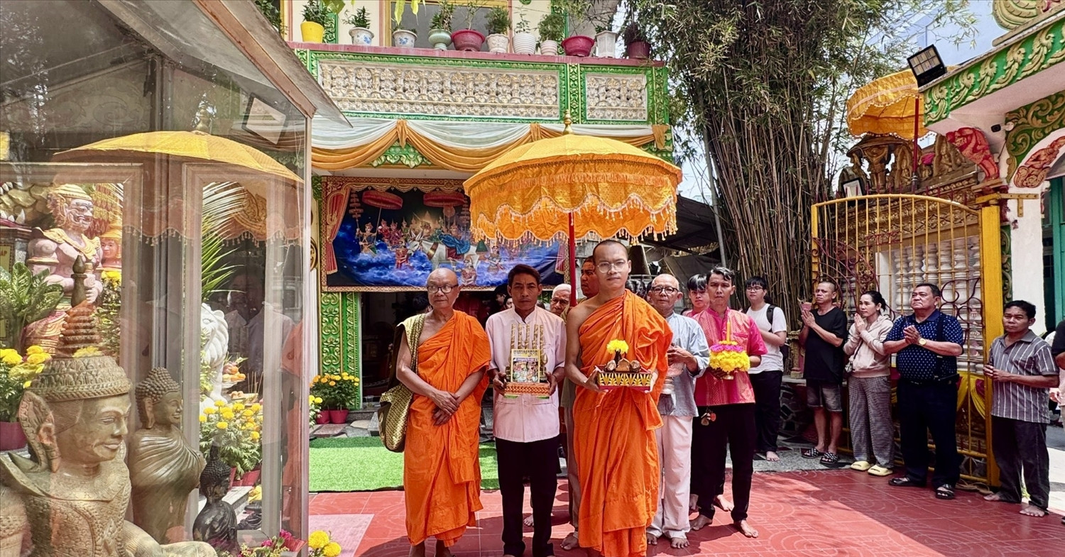 Giao thừa không giờ cố định của Tết Chol Chnam Thmay - nét đặc sắc văn hóa Khmer
