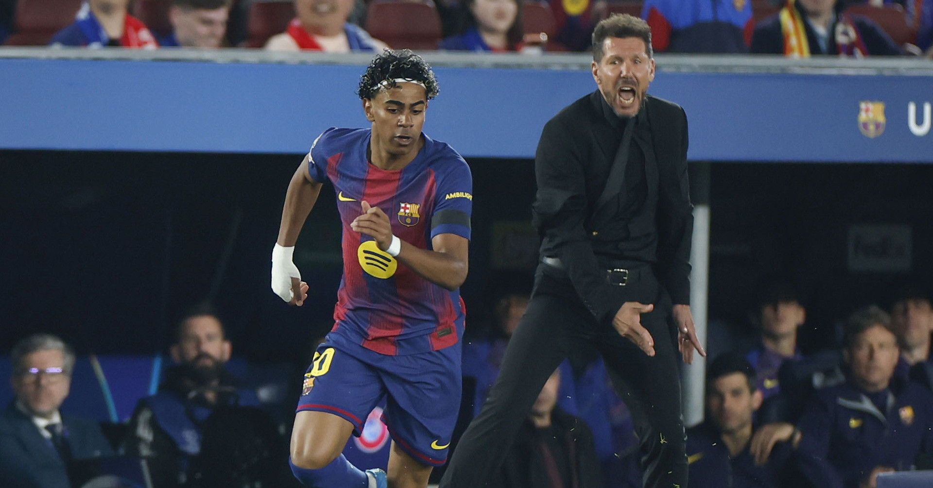 Lamine Yamal khích HLV Simeone, tuyên bố lớn Barca đấu Atletico
