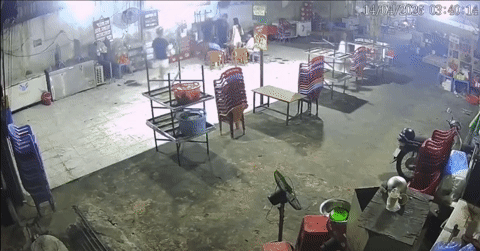 Nhóm người hành hung nam thanh niên, náo loạn cả quán ăn