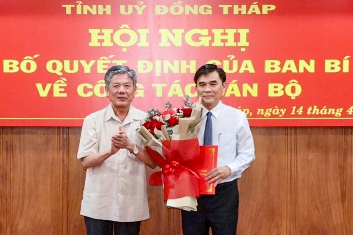 Ông Nguyễn Văn Mười làm Phó Bí thư Tỉnh ủy Đồng Tháp