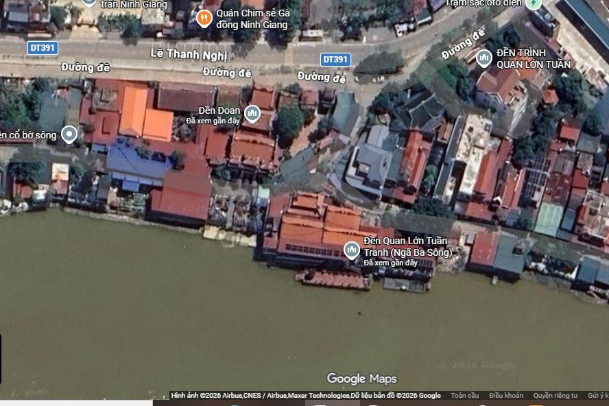 Hải Phòng yêu cầu Google Maps gỡ bỏ chỉ dẫn địa điểm giả mạo đền Tranh