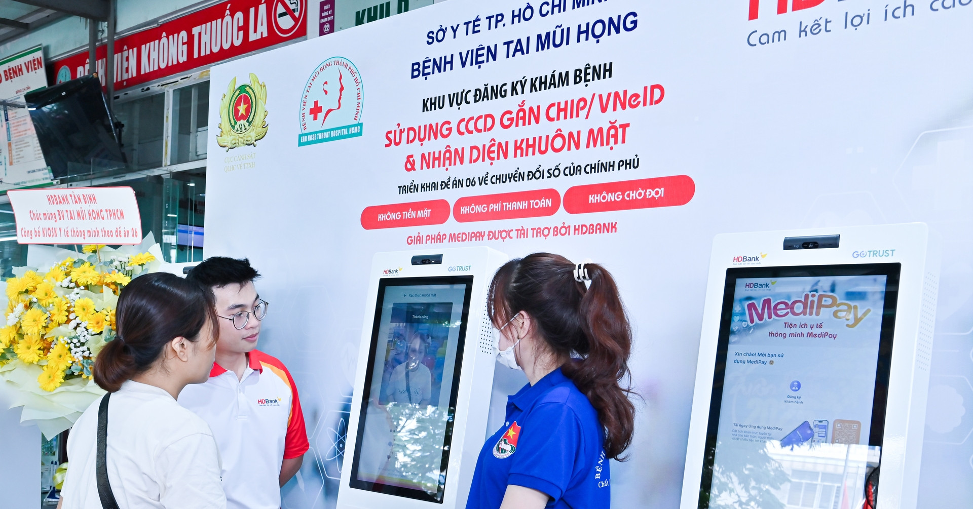 HDBank giới thiệu 2 ứng dụng y tế số MediPay và MediFast