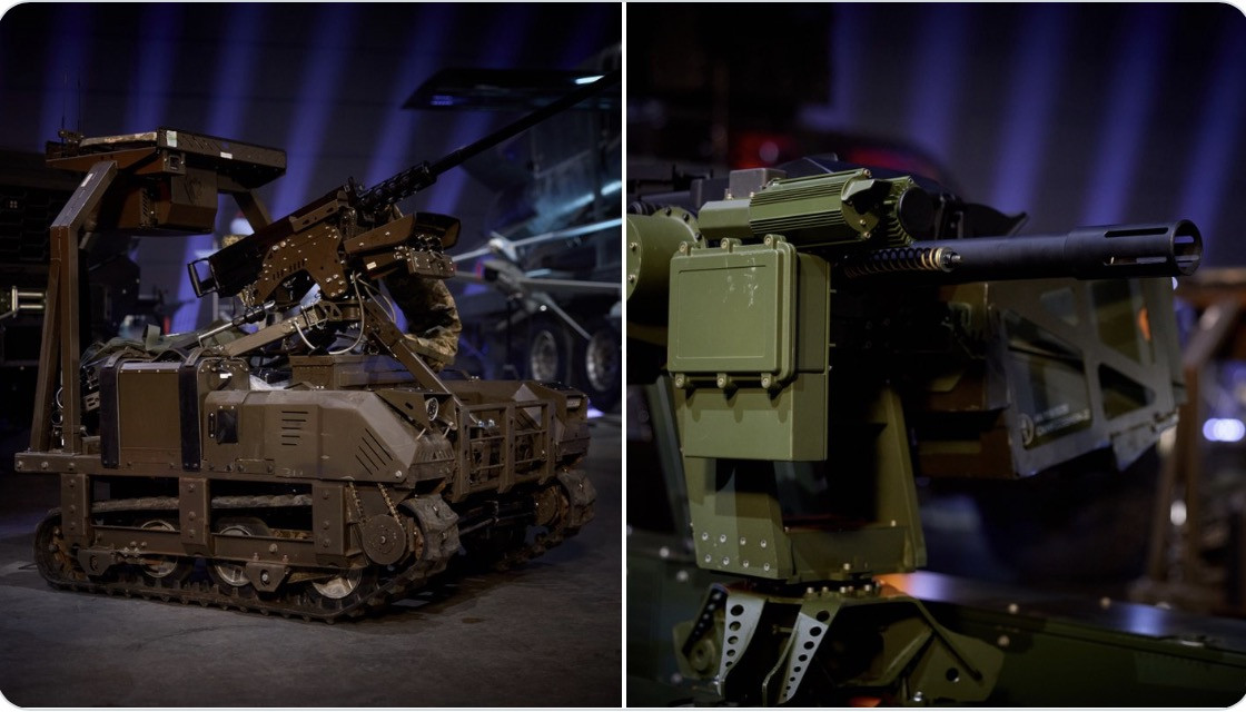 Robot của Ukraine. Ảnh: Tài khoản Zelensky trên mạng xã hội X