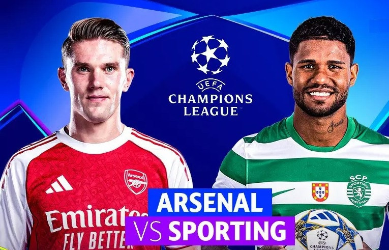 Trực tiếp bóng đá Arsenal 0-0 Sporting: Pháo thủ ép sân khủng khiếp