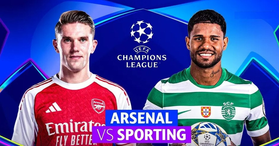 Trực tiếp bóng đá Arsenal 0-0 Sporting: Tấn công khai thông bế tắc