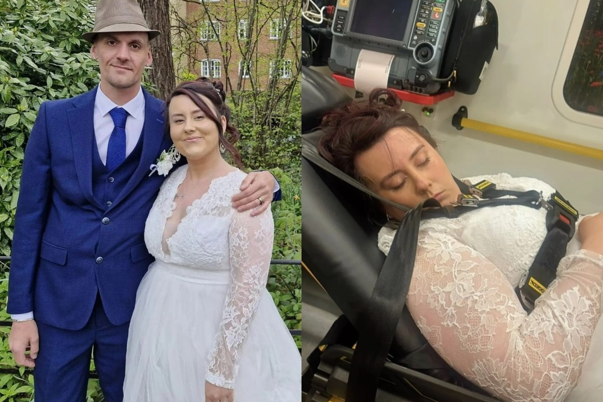 Cô dâu say 'bất tỉnh nhân sự' trong đám cưới, chú rể vội gọi xe cấp cứu