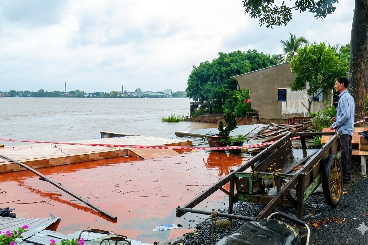 Giảm nghèo thông tin trong phòng, chống thiên tai ở Đồng Tháp