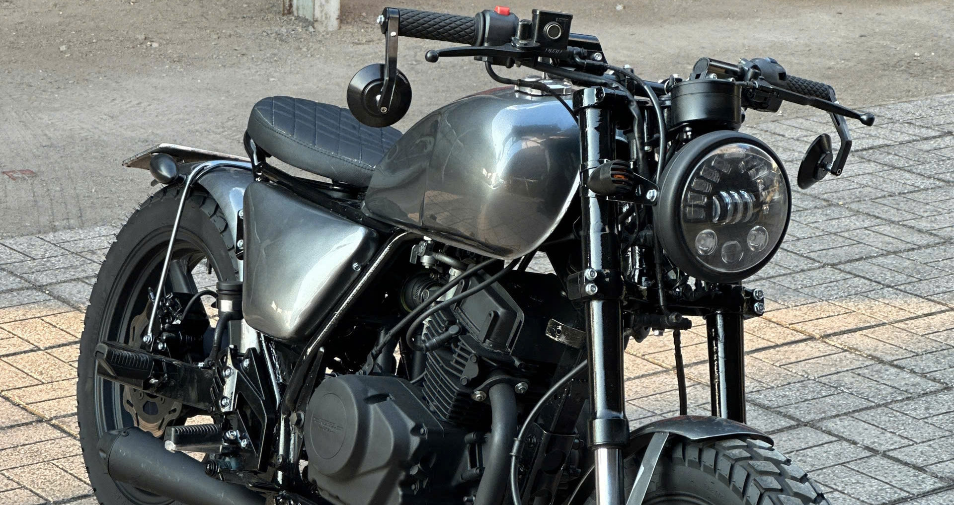 Honda Rebel 125 Lên Đời 150cc, Biến Thành Bobber Bụi Bặm Với Loạt Đồ Chơi Cực Chất