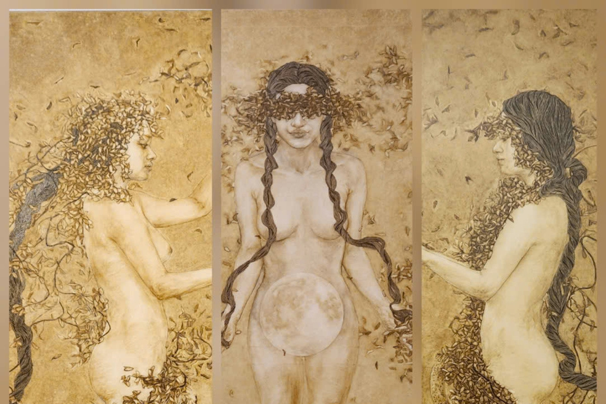 Một thập kỷ lặng thinh trên toan với một màu cô đơn của hoạ sĩ Trần Thị Hương