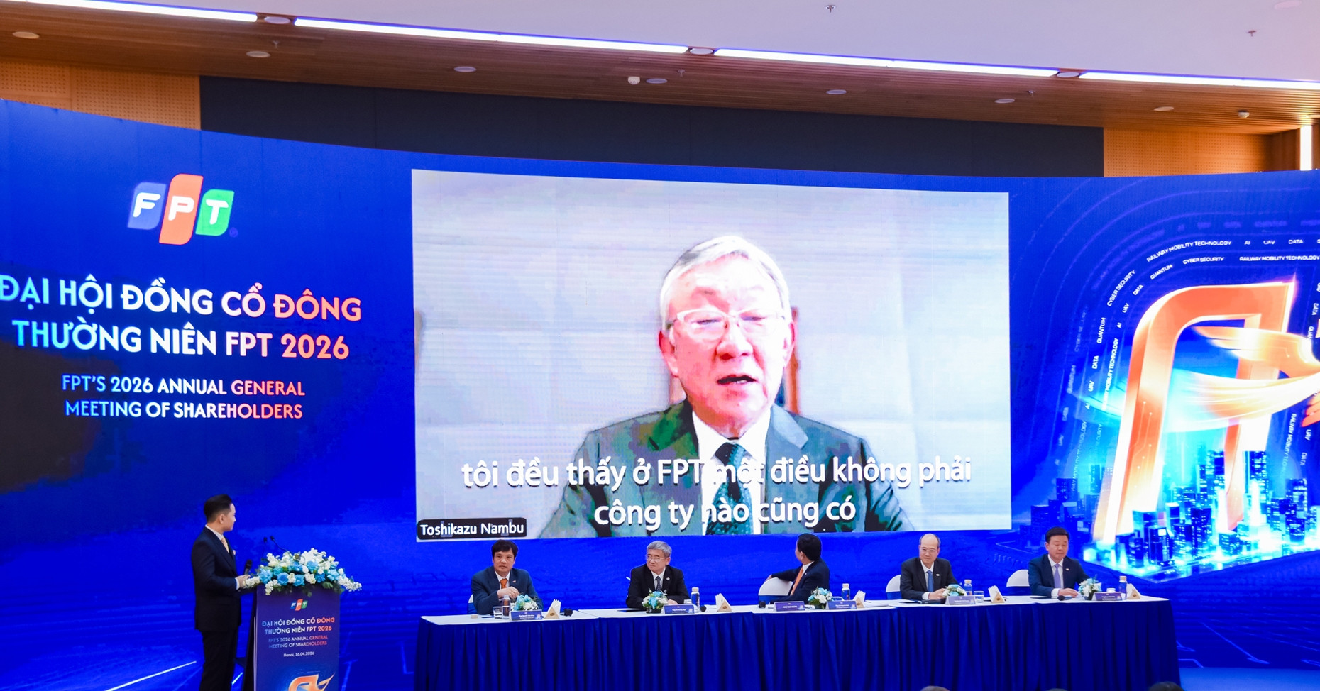 Phó Chủ tịch Tập đoàn Sumitomo làm thành viên HĐQT của FPT