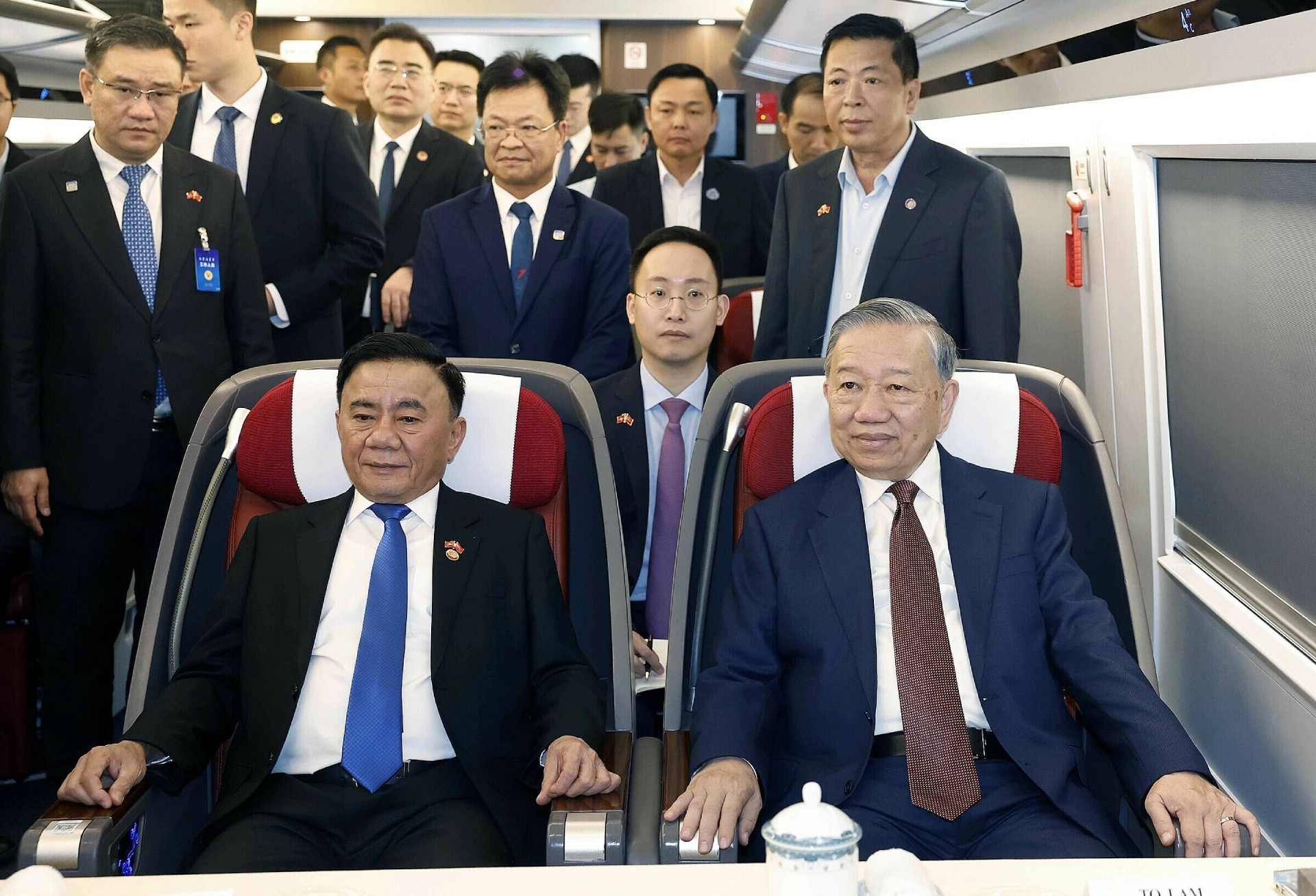 Tổng Bí thư, Chủ tịch nước Tô Lâm thăm Nam Ninh, Trung Quốc bằng tàu cao tốc