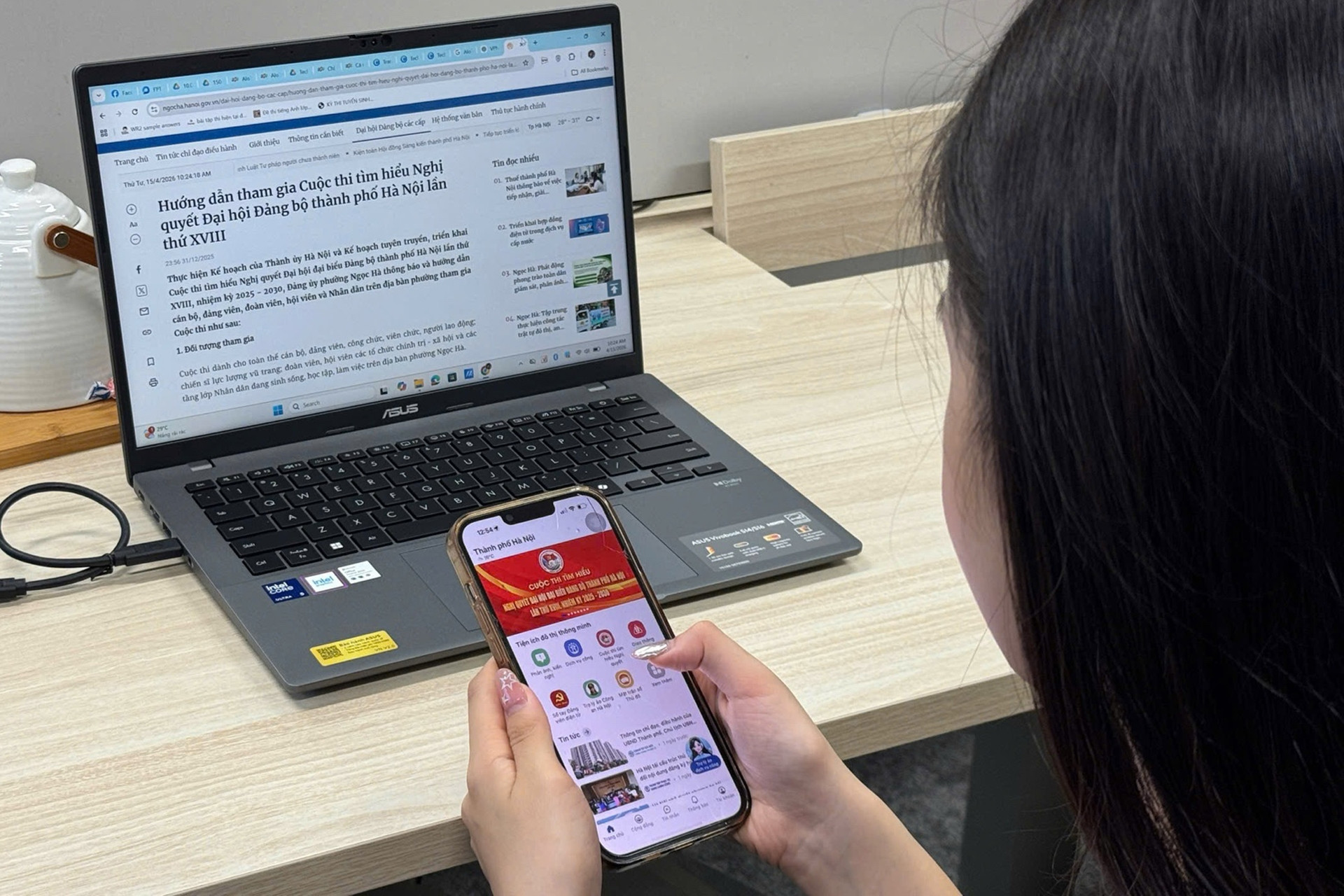 Hà Nội: Lan tỏa nội dung nghị quyết đến người dân qua cuộc thi trực tuyến