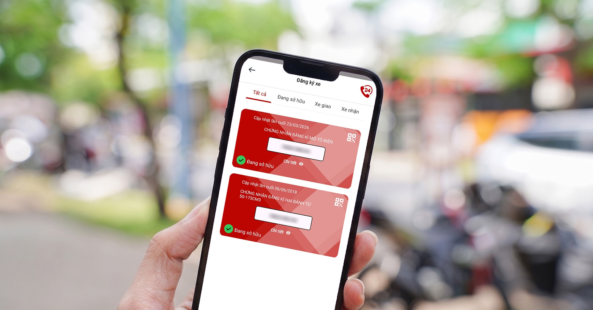 Vì sao nhiều người không thêm được giấy đăng ký xe vào VNeID?
