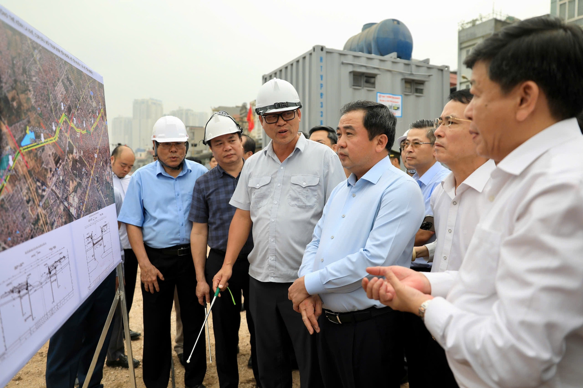 Bí thư Hà Nội chốt tiến độ 4 dự án trọng điểm chống ngập, tắc đường