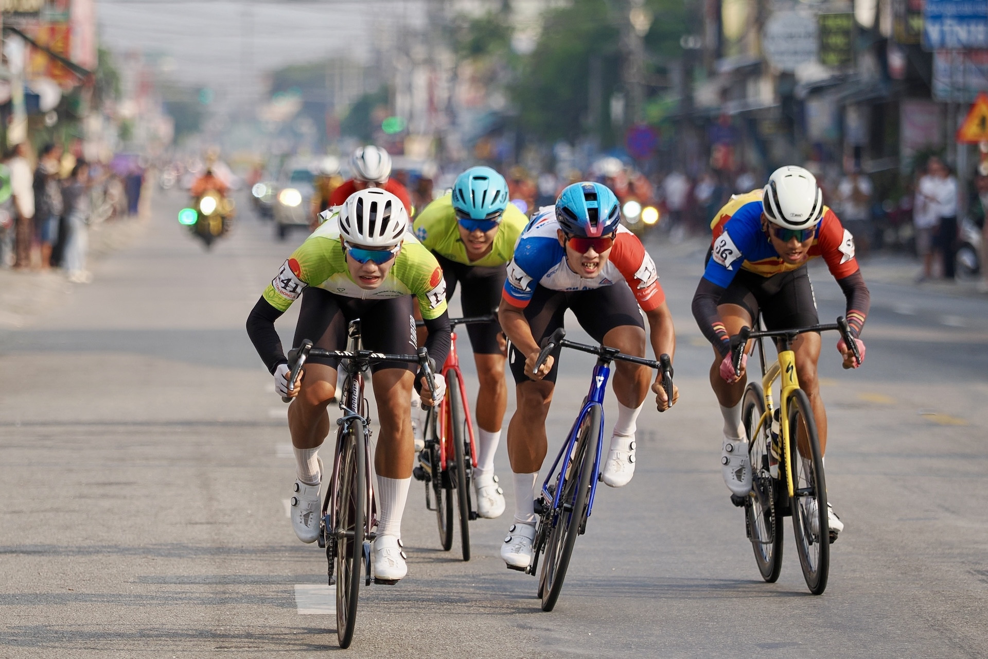 Giải xe đạp Cúp truyền hình TPHCM: Marchuk Dzianis lần thứ 5 thắng chặng