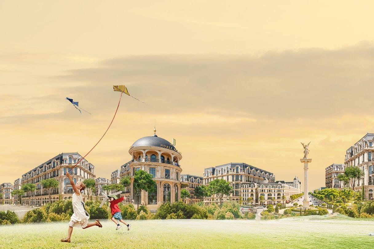 Không gian sống sinh thái ở Noble Palace Tay Thang Long WorldHotels Residences