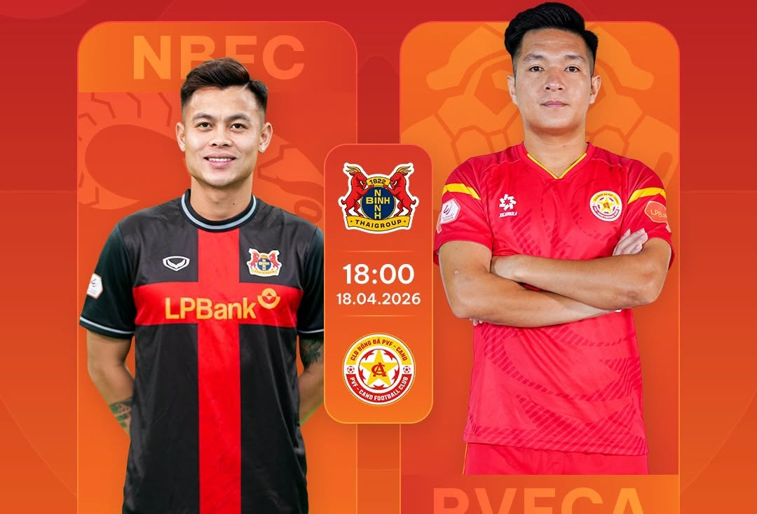 Trực tiếp bóng đá Ninh Bình vs PVF-CAND: Đã có đội hình xuất phát