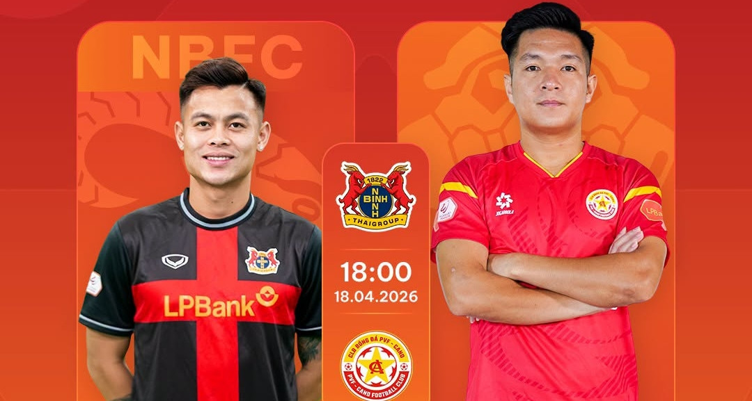 Trực tiếp bóng đá Ninh Bình 1-0 PVF-CAND: Tuyệt phẩm mở tỷ số