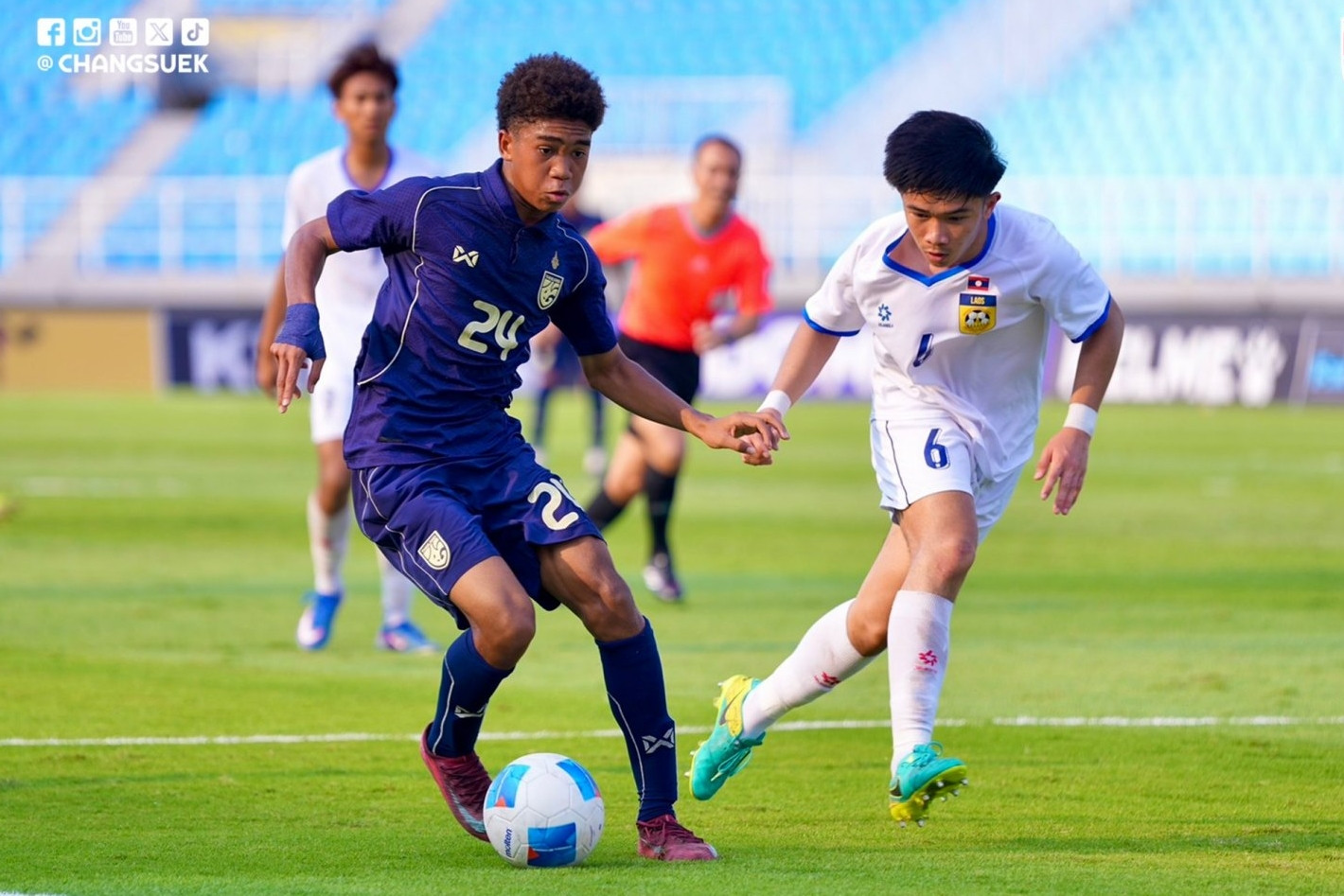 U17 Lào gây địa chấn khi loại Thái Lan, vào bán kết Đông Nam Á