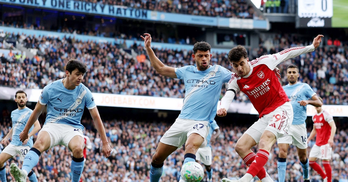 Trực tiếp Man City 2-1 Arsenal: Haaland bừng sáng (H2)