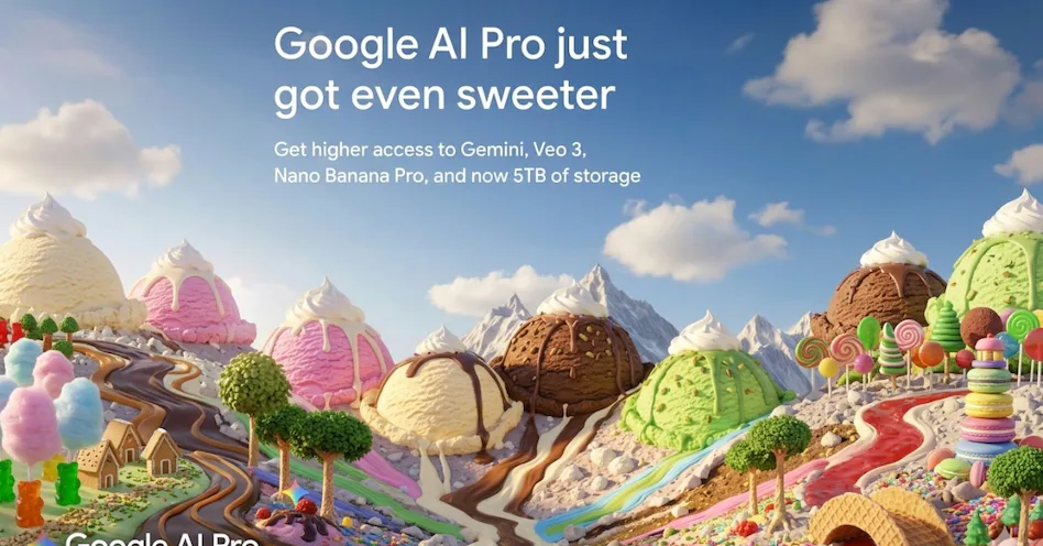 Google "chơi lớn", tăng dung lượng AI Pro lên 5TB nhưng không tăng giá