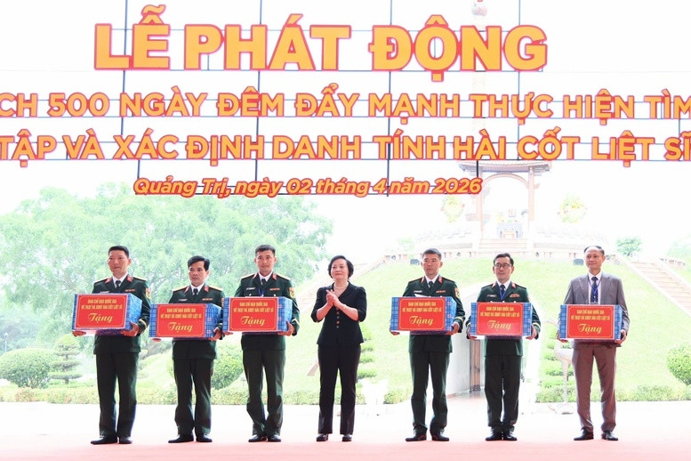Ứng dụng mạnh khoa học công nghệ tìm kiếm, quy tập hài cốt liệt sỹ