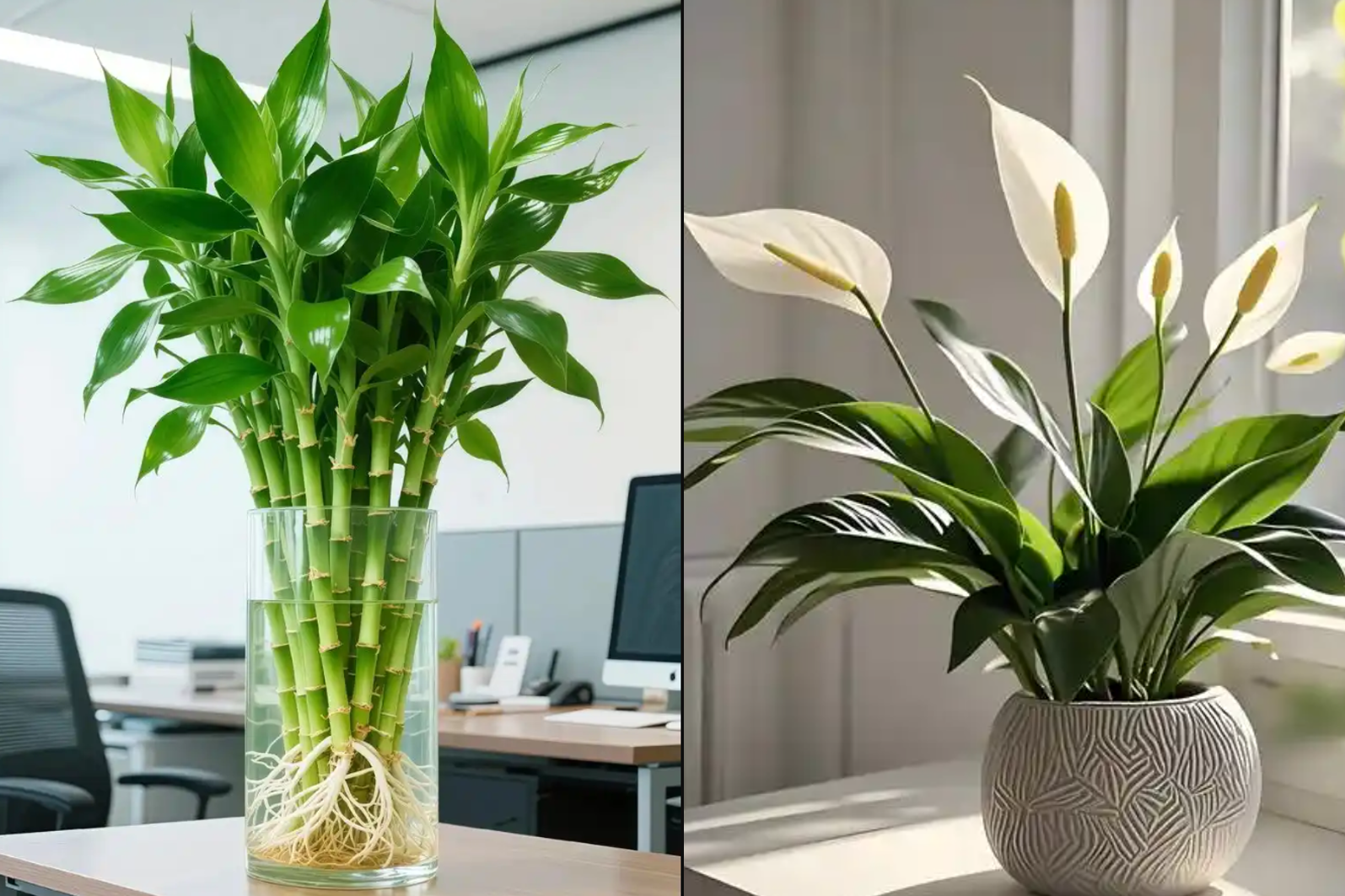 3 cặp cây phong thủy nên đặt cùng nhau để tạo nên thế 'song hỷ'