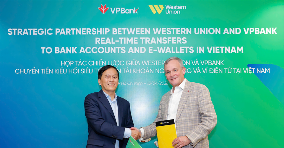 VPBank ký kết hợp tác chiến lược với Western Union