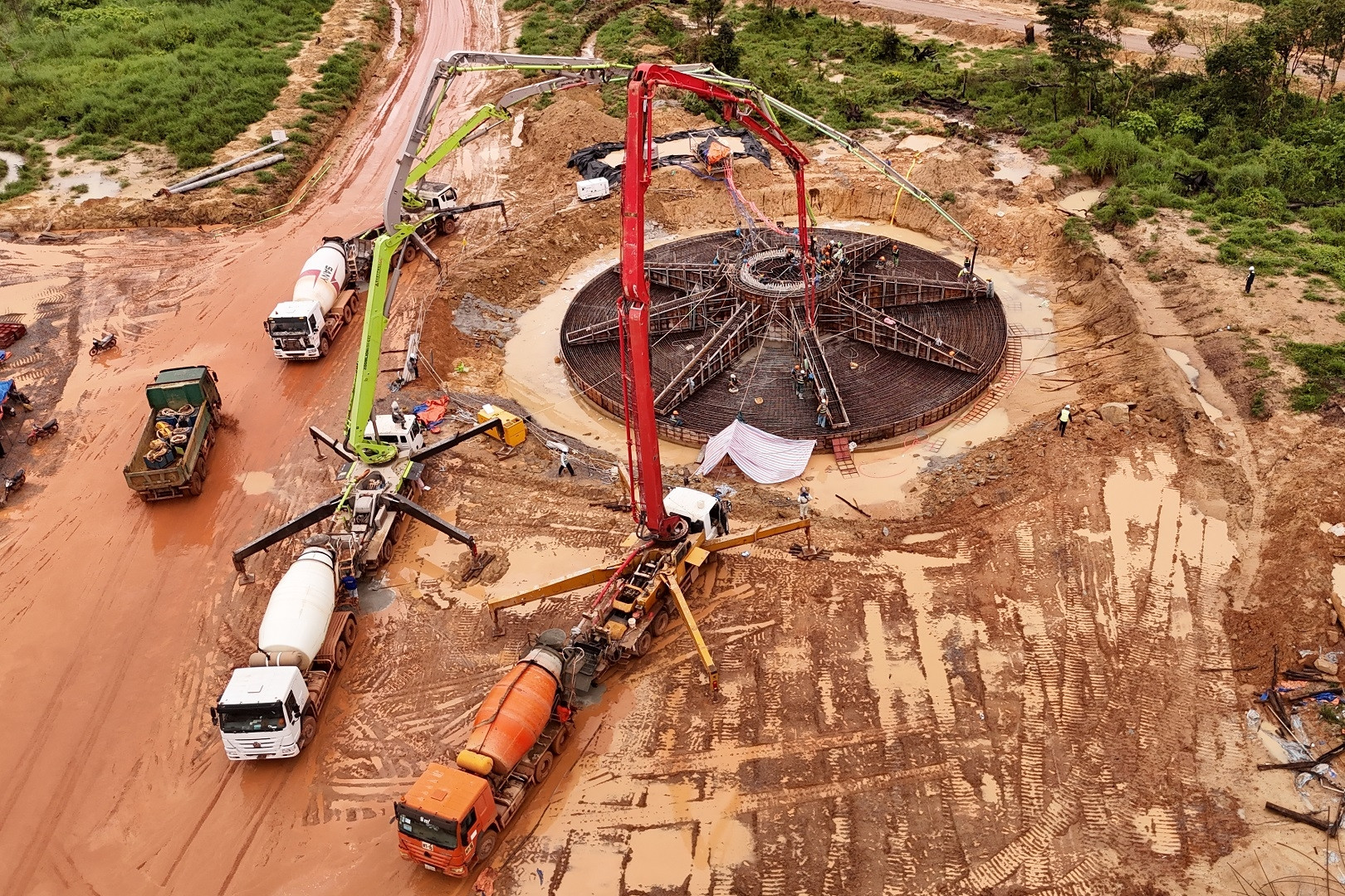 ‘Chìa khoá’ giúp T&T Group giải bài toán tiến độ của dự án điện gió tại Lào