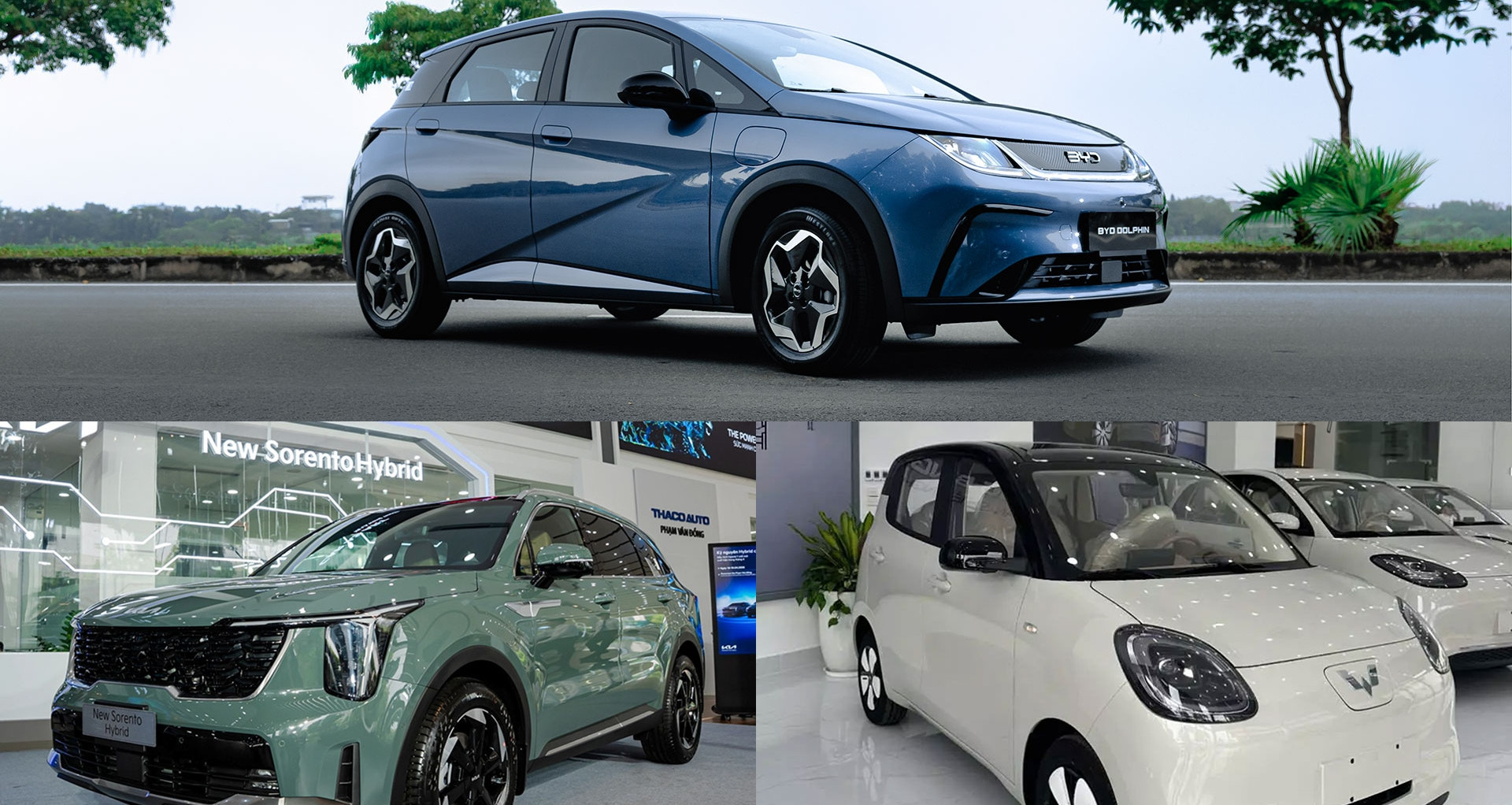 Loạt xe xanh mới ra mắt thị trường ô tô Việt Nam trong tháng 4