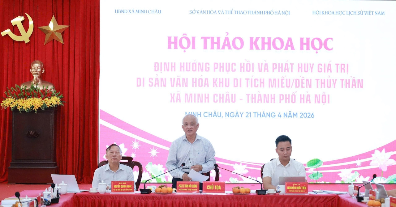 Phục hồi đền thờ thần ở xã đảo duy nhất của Hà Nội: Di sản văn hóa được hồi sinh