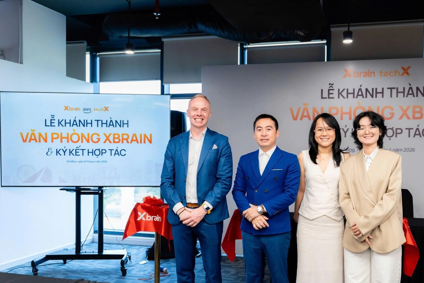 Xbrain hoạt động, trở thành trung tâm vận hành Cloud và AI của TechX tại Đà Nẵng