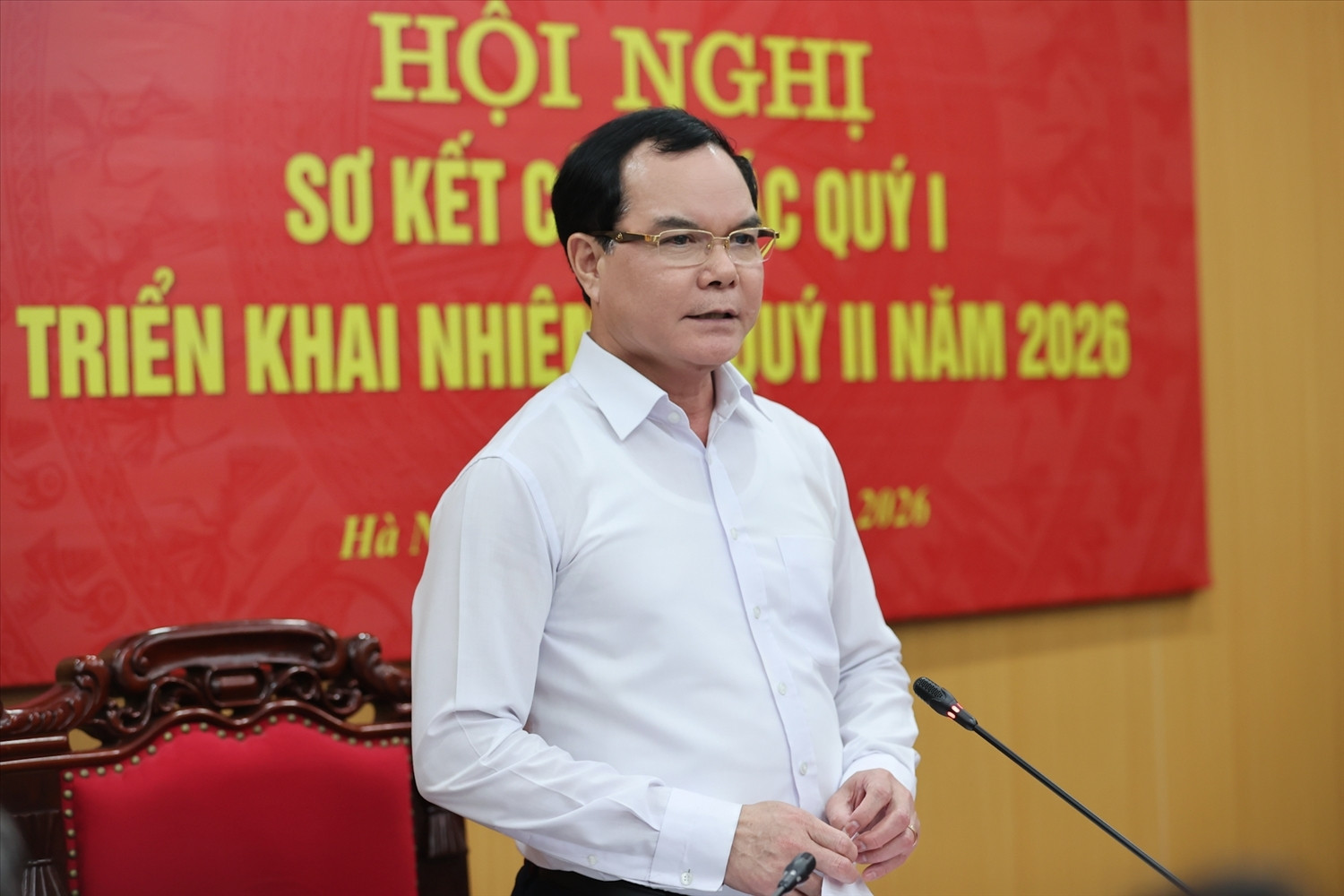 Bộ trưởng Nguyễn Đình Khang: Muốn làm tốt, cấp ủy phải đổi mới tư duy lãnh đạo