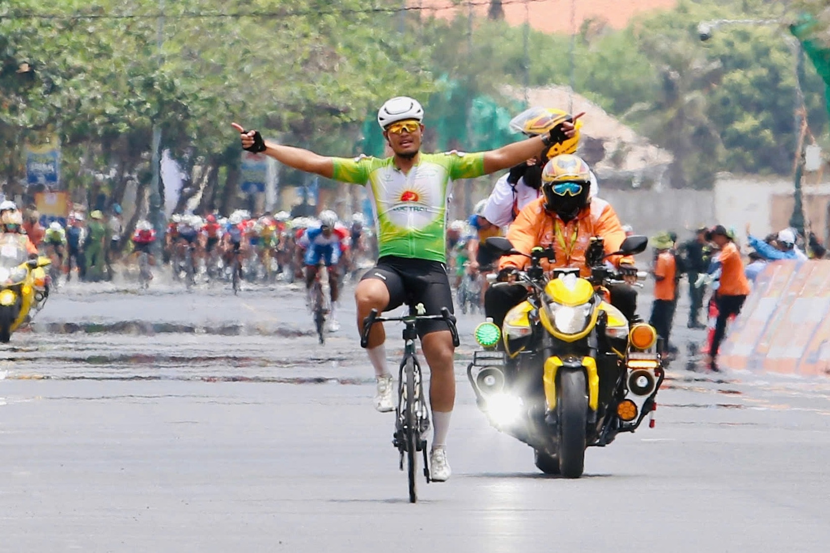 Trịnh Đức Tâm xuất sắc thắng chặng 18 giải xe đạp Cúp truyền hình TPHCM