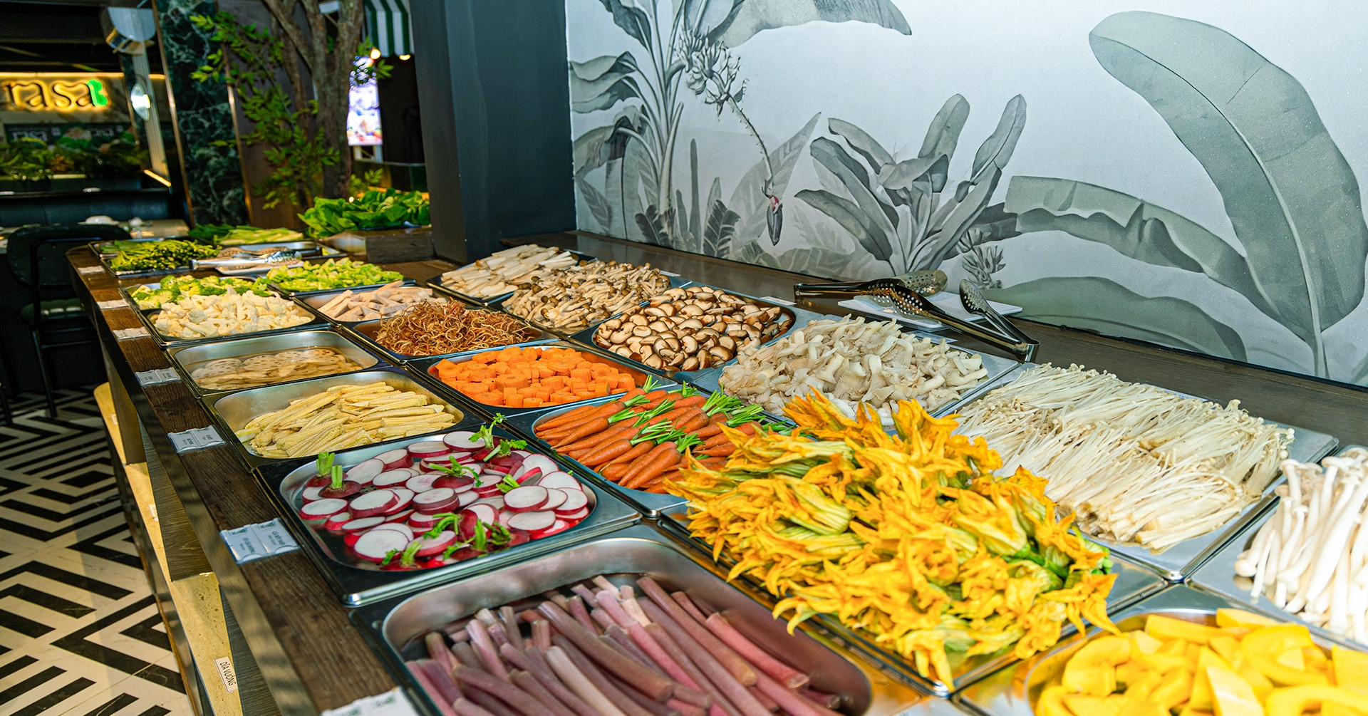 Rasa Buffet Rau RASA mở nhà hàng buffet lẩu rau nấm mới tại TP.HCM, phục vụ 24/24