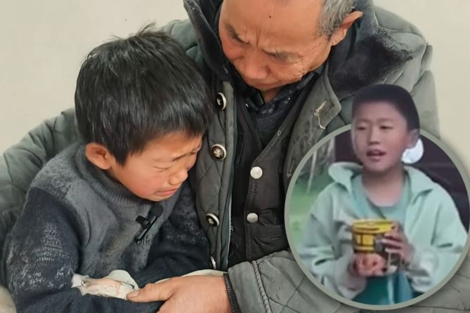  Cậu bé lén mang thịt từ trường về, lý do phía sau khiến nhiều người rơi nước mắt 