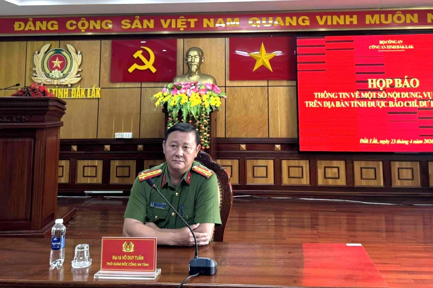 Công an Đắk Lắk họp báo về vụ tai nạn giao thông khiến nam sinh lớp 12 tử vong