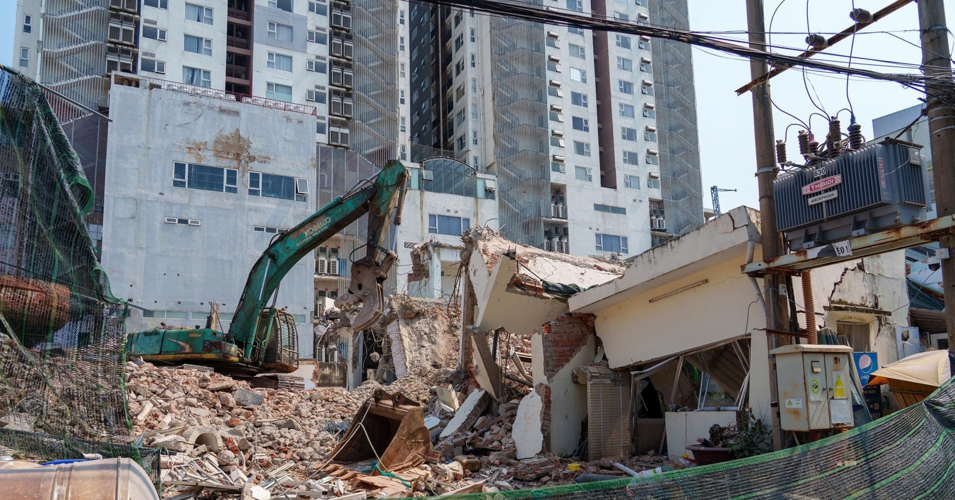 Công an điều tra vụ tháo dỡ công trình làm sập nhà dân ở Đà Nẵng