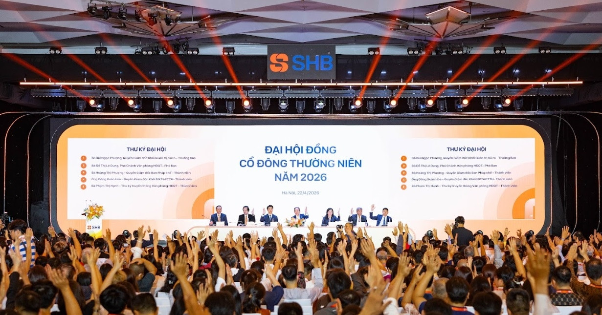 ĐHĐCĐ SHB lập kỷ lục cổ đông tham dự - động lực bứt phá trong kỷ nguyên mới
