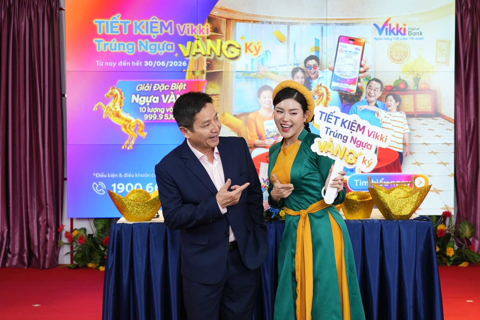 ‘Tiết kiệm Vikki Trúng Ngựa Vàng ký’ - săn vàng mỗi ngày, mỗi tuần, mỗi tháng