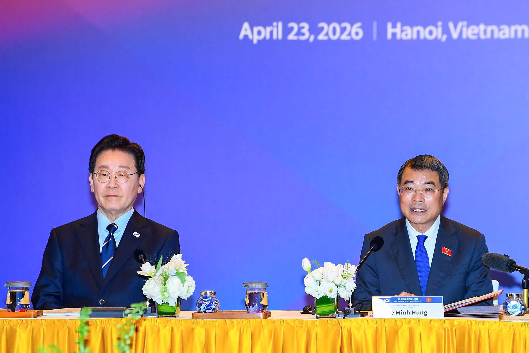 Tổng thống Hàn Quốc dẫn câu của Bác Hồ nói về tình hữu nghị không thay đổi