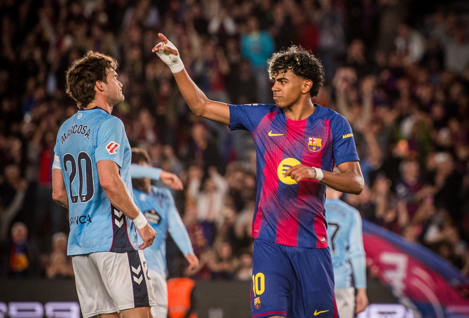 Yamal ghi bàn rồi chấn thương, Barca thắng kém vui