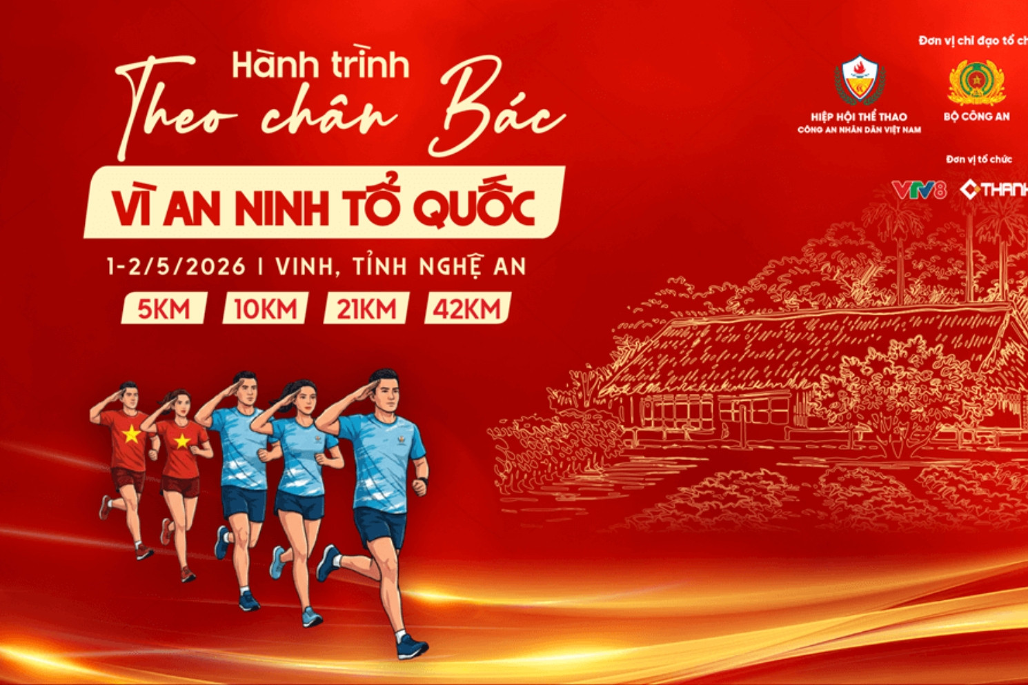 3000 VĐV tranh tài giải chạy marathon ý nghĩa tại Nghệ An