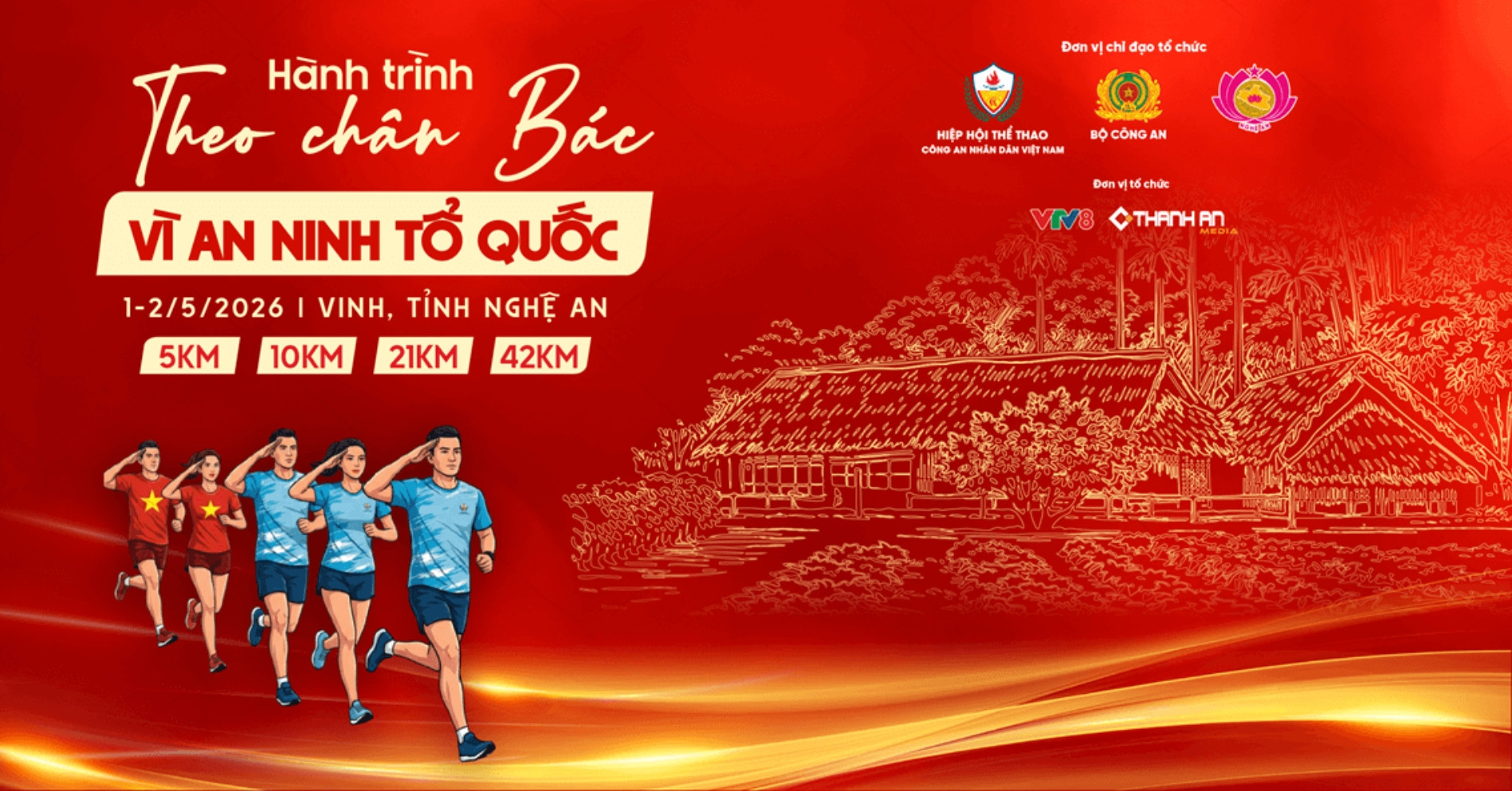 3000 VĐV tranh tài giải chạy marathon ý nghĩa tại Nghệ An