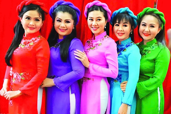  5 chị em đào hát gia tộc nổi tiếng: Người là NSND, người lấy chồng hơn 11 tuổi 