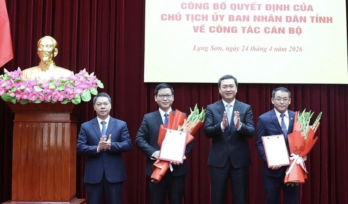 Ông Hoàng Xuân Thuận được bổ nhiệm làm Giám đốc Sở Dân tộc và Tôn giáo Lạng Sơn